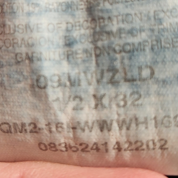 Wrangler Bootcut Denim Jeans , Size 1/2 - Picture 5 of 5